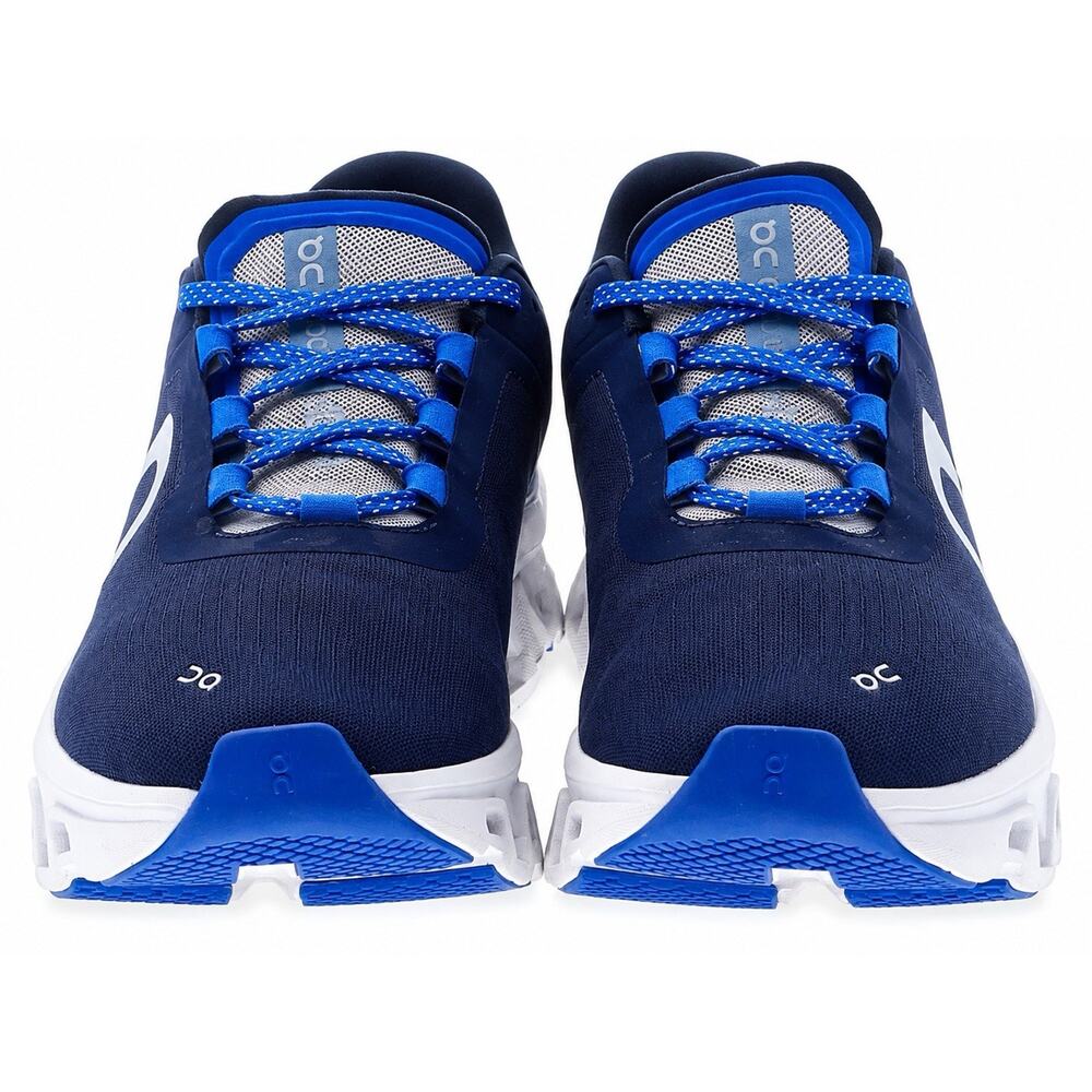 On Cloud Cloudmonster Hyper Women Running Shoes Size 11 Navy Blue White CloudTec - Picture 2 of 6